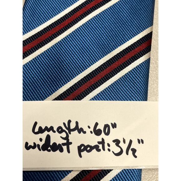 VINEYARD VINES Bundle of 2 Men's Neck Ties 100% Silk Plaid Check Multi Striped - Picture 7 of 14